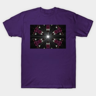 Butterfly black red T-Shirt